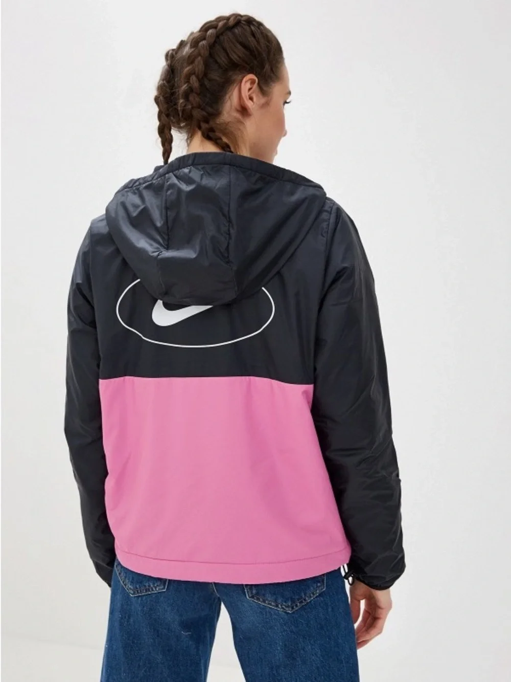 Nike Sportswear Fall ‘19 Swoosh Synthetic-Fill Women's Anorak Windbreaker Jacket